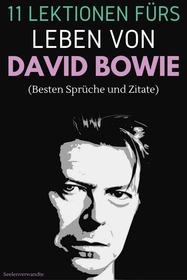 David Bowie Sprüche und Zitate