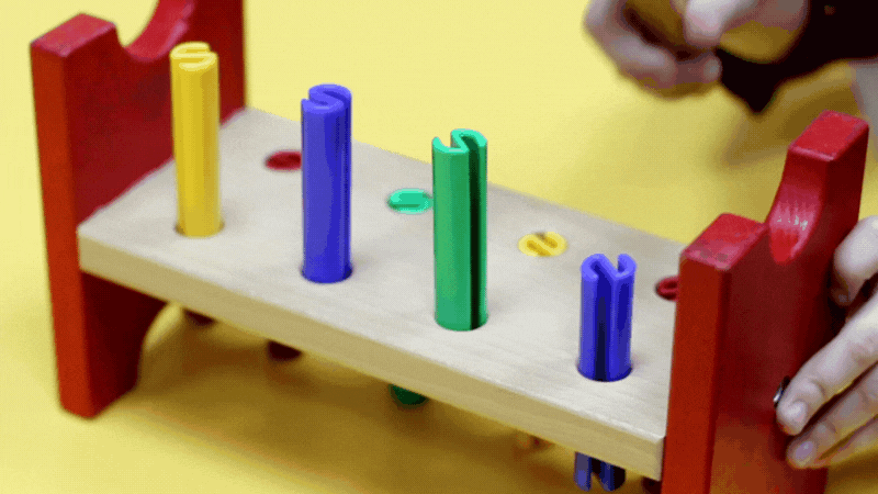 Montessori-Spielzeug - Spielzeug mit Schlagcharakter