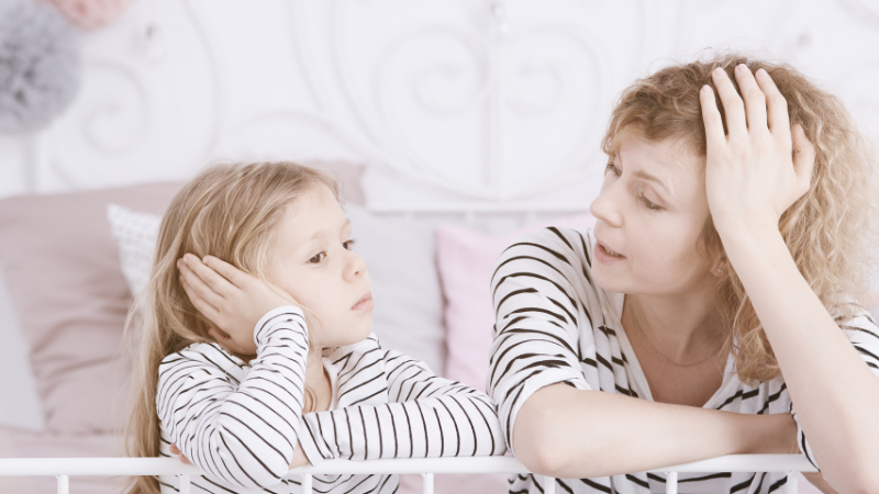 Fürsorge Mutter: Machst du dir den ganzen Tag Sorgen um deine Kinder?