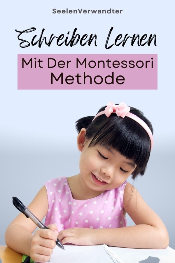 Schreiben Lernen Mit Der Montessori-Methode
