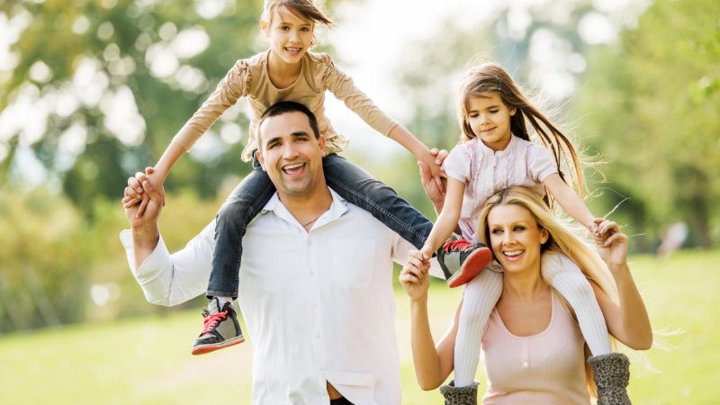 7 Gewohnheiten von Eltern und Kindern, die ein gesundes Leben führen