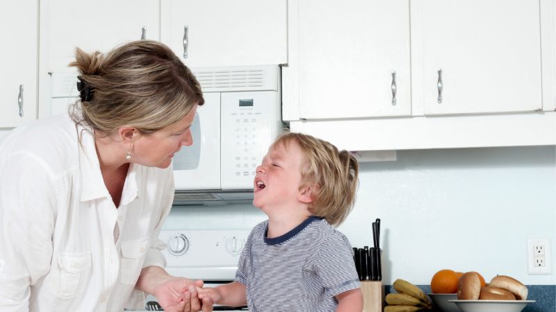 Kindern ohne Geschrei und Tränen ein Nein sagen: Tipps