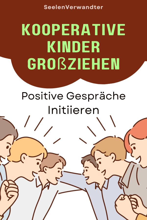 Kooperative Kinder Großziehen Positive Gespräche Initiieren