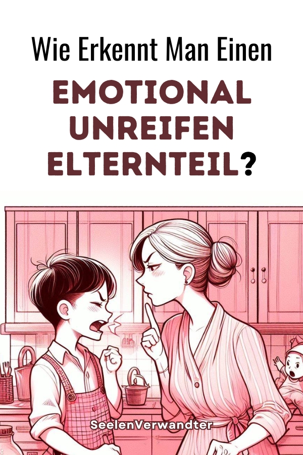 Wie Erkennt Man Einen Emotional Unreifen Elternteil