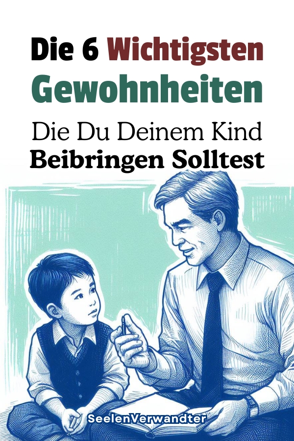 Die 6 Wichtigsten Gewohnheiten, Die Du Deinem Kind Beibringen Solltest