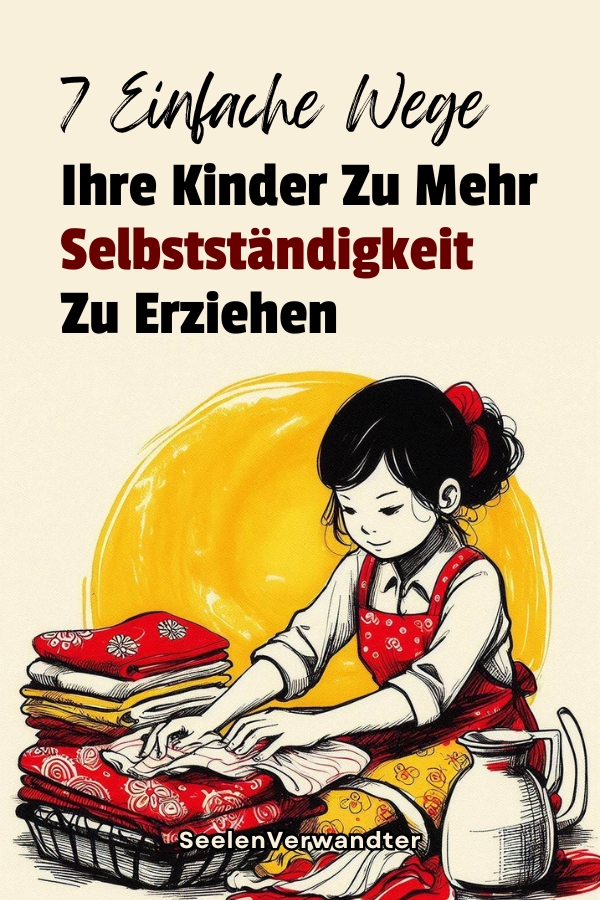 7 Einfache Wege, Ihre Kinder Zu Mehr Selbstständigkeit Zu Erziehen