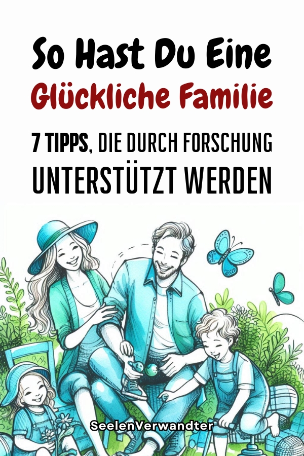 So Hast Du Eine Glückliche Familie – 7 Tipps, Die Durch Forschung Unterstützt Werden