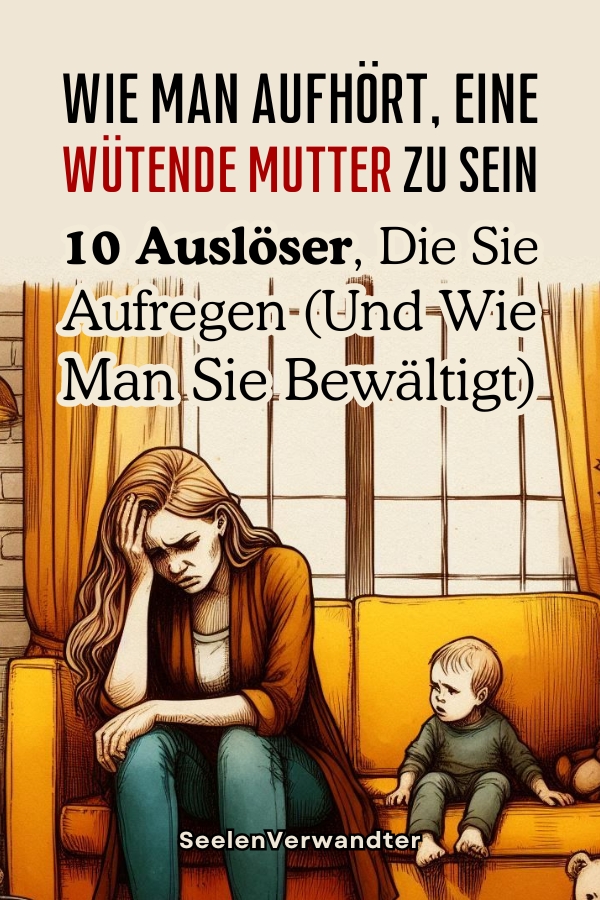 Wie Man Aufhört, Eine Wütende Mutter Zu Sein 10 Auslöser, Die Sie Aufregen (Und Wie Man Sie Bewältigt)