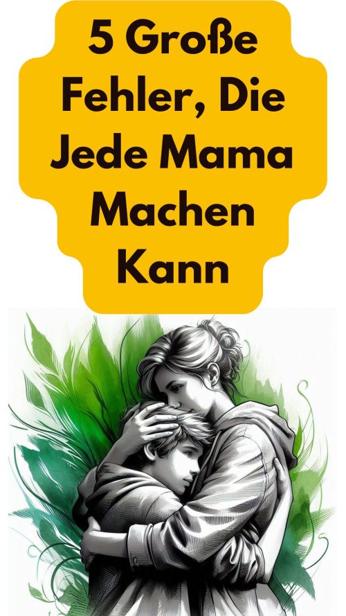 5 große Fehler, die jede Mama machen kann