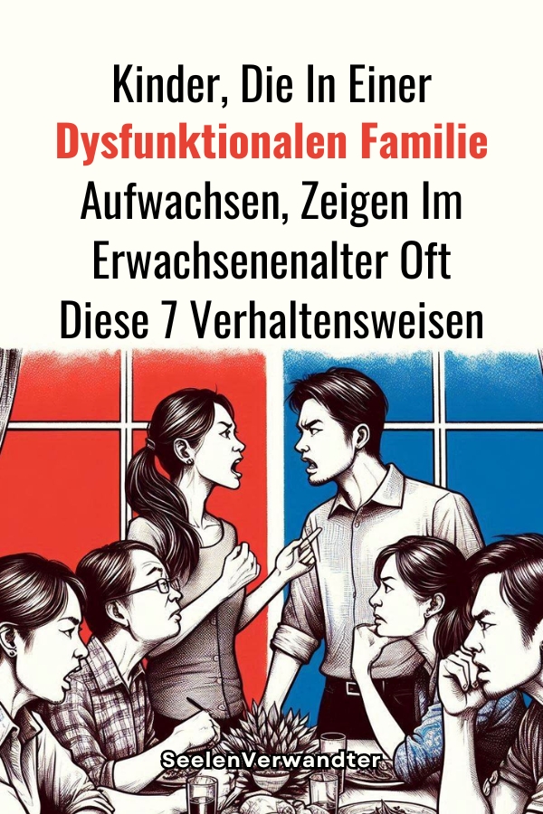 Kinder, Die In Einer Dysfunktionalen Familie Aufwachsen, Zeigen Im Erwachsenenalter Oft Diese 7 Verhaltensweisen