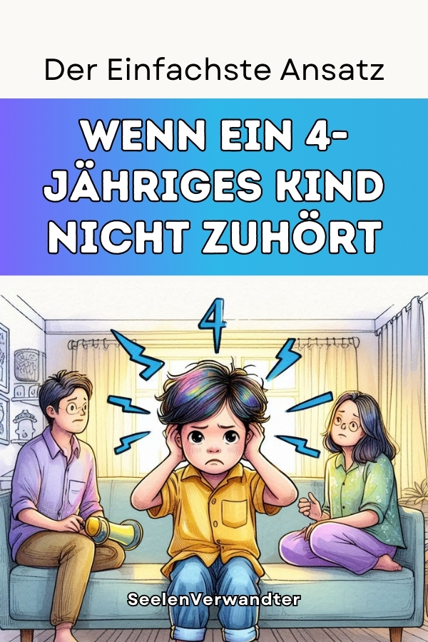 Der Einfachste Ansatz, Wenn Ein 4-Jähriges Kind Nicht Zuhört