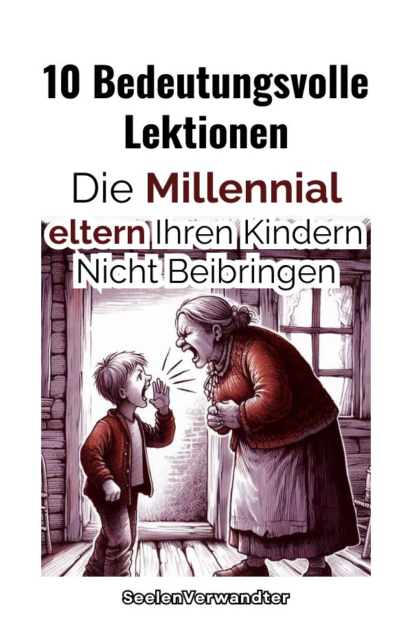 10 Bedeutungsvolle Lektionen, Die Millennial-eltern Ihren Kindern Nicht Beibringen