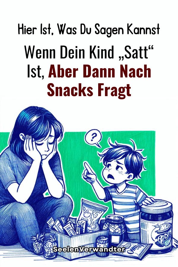 Hier Ist, Was Du Sagen Kannst, Wenn Dein Kind „Satt“ Ist, Aber Dann Nach Snacks Fragt