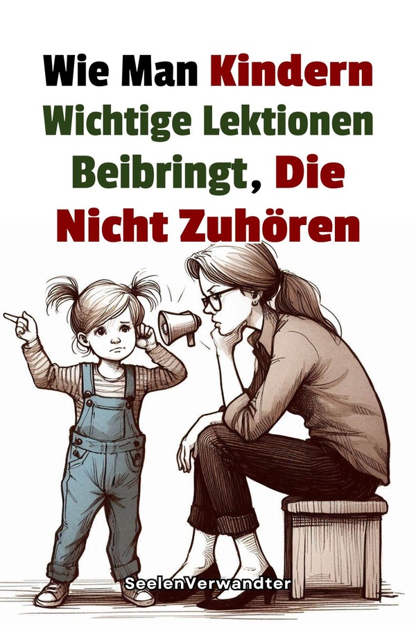 Wie Man Kindern Wichtige Lektionen Beibringt, Die Nicht Zuhören