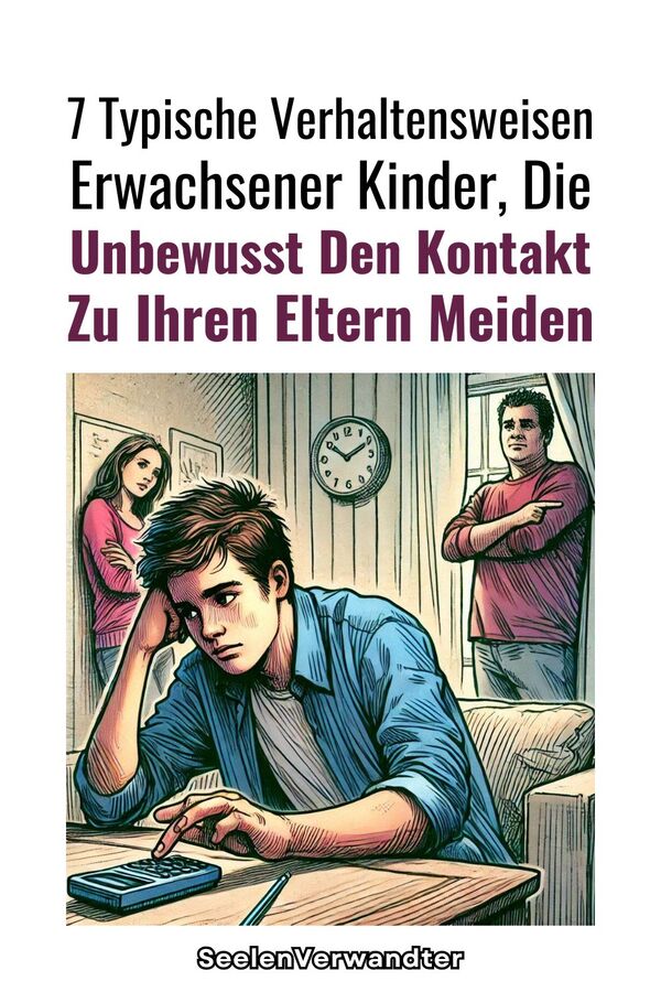 7 Typische Verhaltensweisen Erwachsener Kinder, Die Unbewusst Den Kontakt Zu Ihren Eltern Meiden