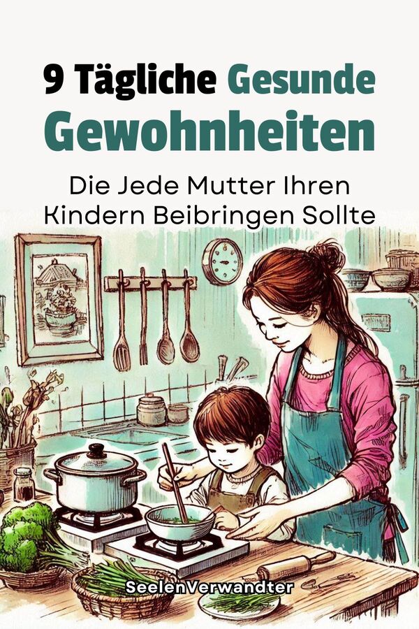 9 Tägliche Gesunde Gewohnheiten, Die Jede Mutter Ihren Kindern Beibringen Sollte