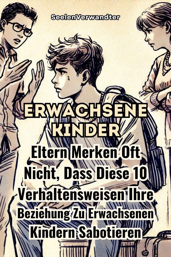 Erwachsene Kinder Eltern Merken Oft Nicht, Dass Diese 10 Verhaltensweisen Ihre Beziehung Zu Erwachsenen Kindern Sabotieren