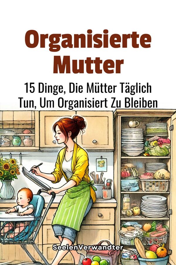 Organisierte Mutter 15 Dinge, Die Mütter Täglich Tun, Um Organisiert Zu Bleiben(1)