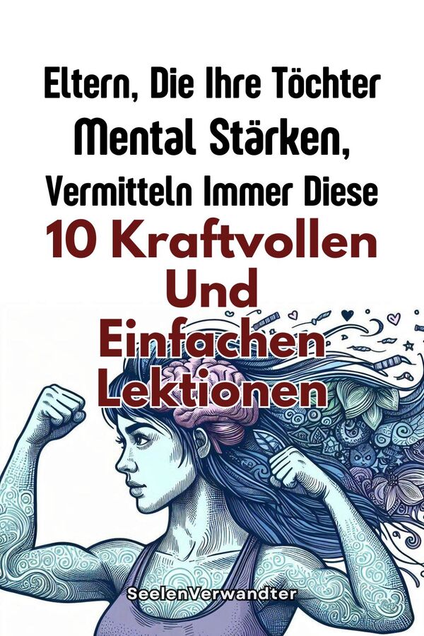 Eltern, Die Ihre Töchter Mental Stärken, Vermitteln Immer Diese 10 Kraftvollen Und Einfachen Lektionen(1)