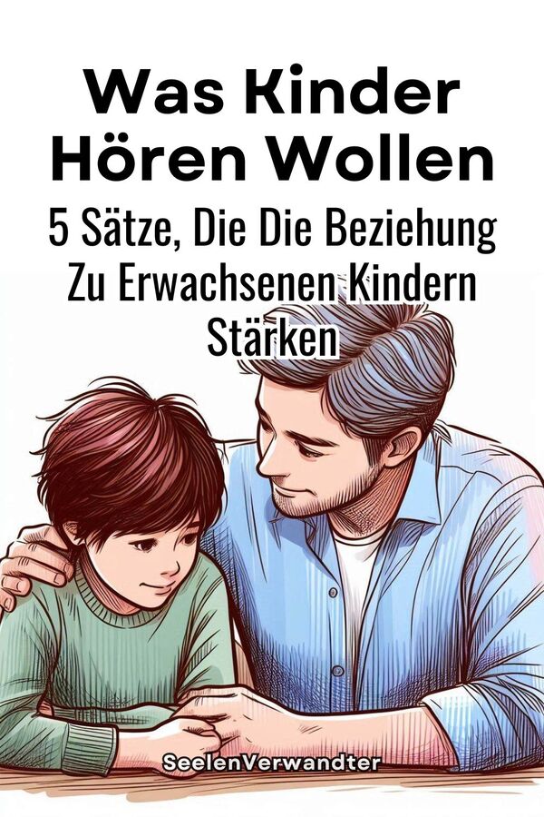 Was Kinder Hören Wollen 5 Sätze, Die Die Beziehung Zu Erwachsenen Kindern Stärken(1)