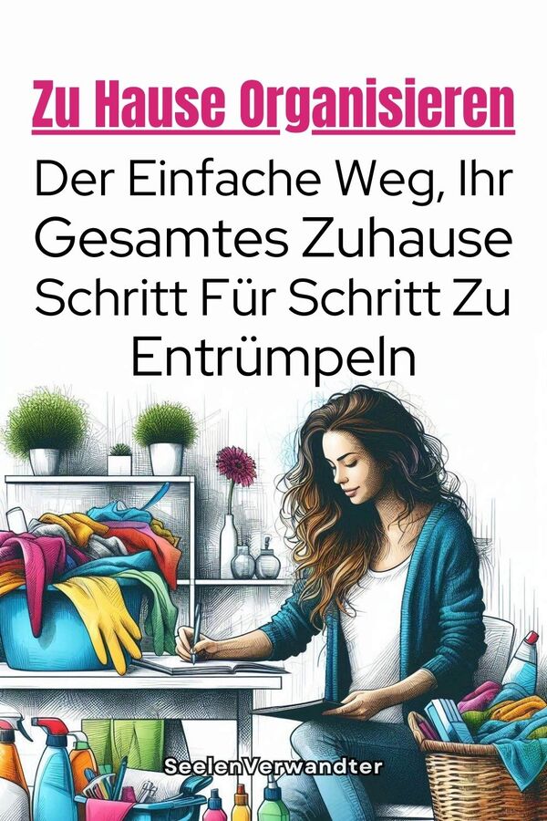 Zu Hause Organisieren Der Einfache Weg, Ihr Gesamtes Zuhause Schritt Für Schritt Zu Entrümpeln(1)