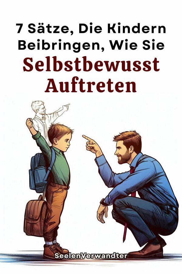 7 Sätze, Die Kindern Beibringen, Wie Sie Selbstbewusst Auftreten(1)