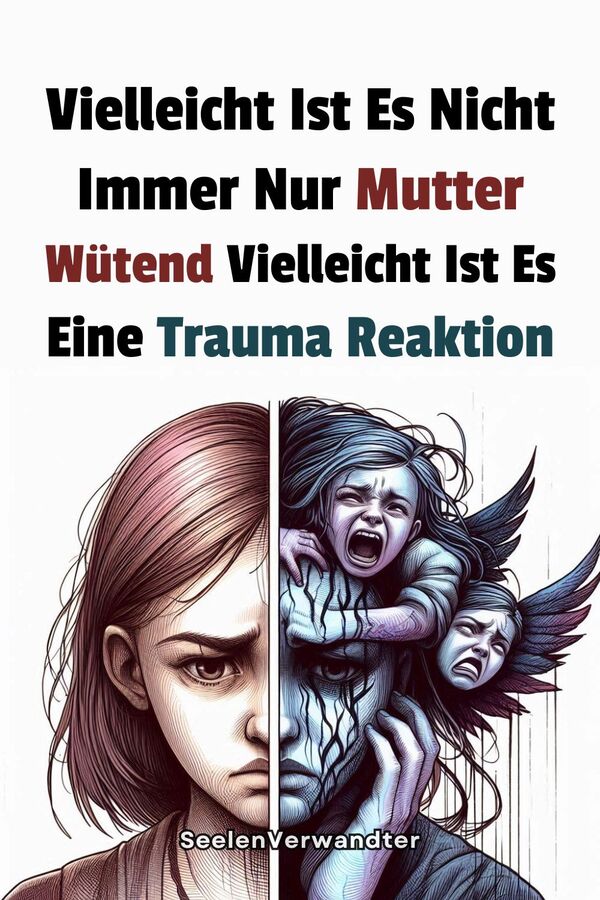 Vielleicht Ist Es Nicht Immer Nur Mutter Wütend Vielleicht Ist Es Eine Trauma Reaktion(1)