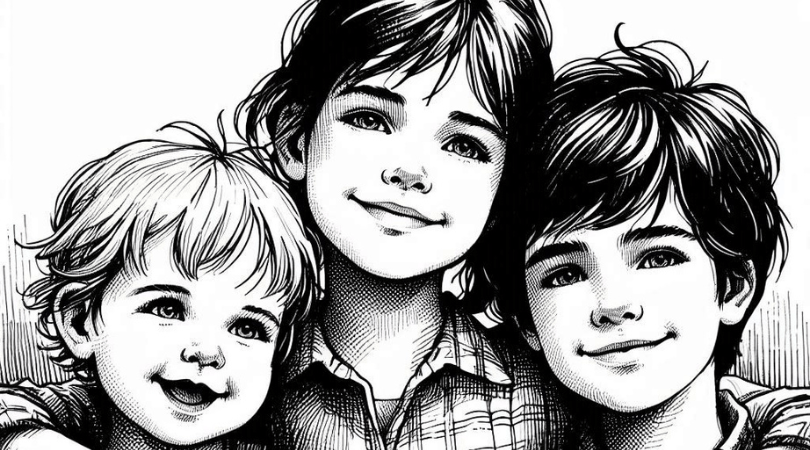 Große Schwester als Retterin: Wenn sie immer zu viel trägt