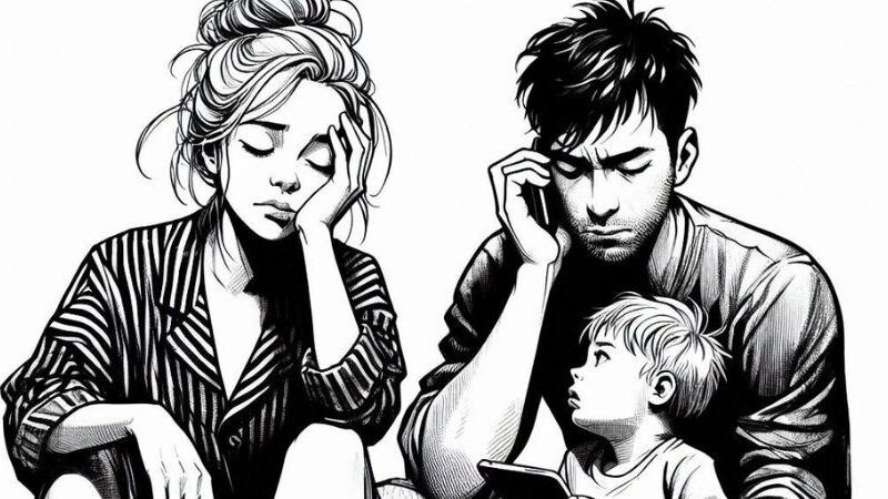 Überforderte Mutter, unsichtbarer Vater – Kind ohne Halt