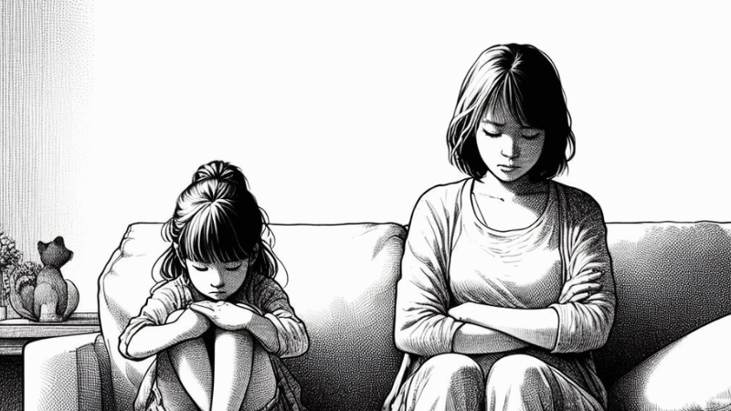 Verpasste Momente mit der abwesenden Mutter