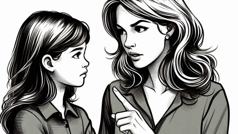 Verletztes Vertrauen zwischen Mutter und Tochter