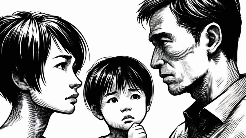 Unglückliche Eltern – stille Last der Kinder
