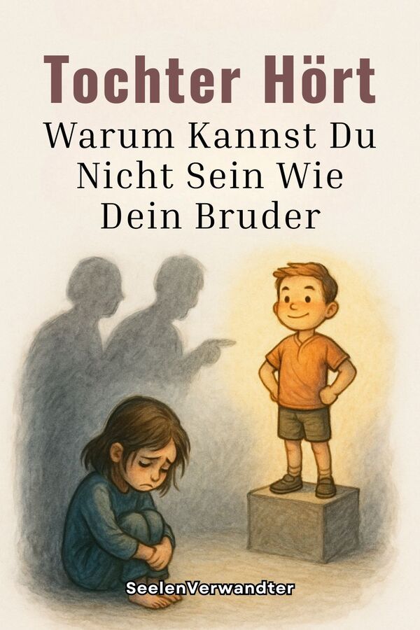 Tochter Hört Warum Kannst Du Nicht Sein Wie Dein Bruder(1)