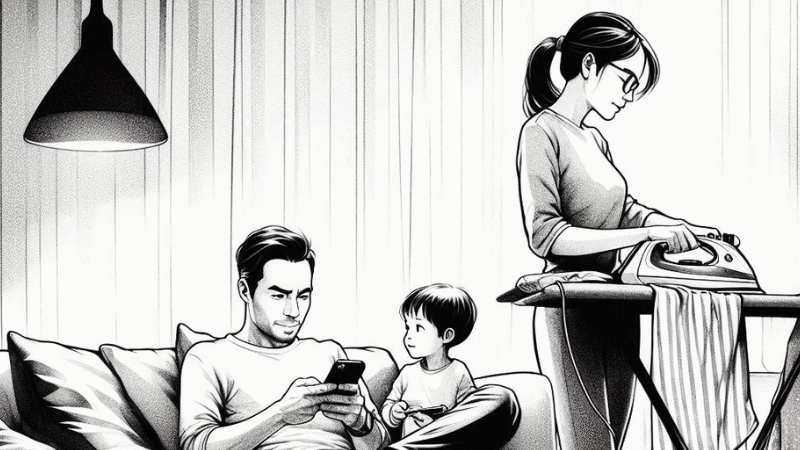 Zu viel für die Mutter, zu wenig vom Vater – Kind im emotionalen Vakuum