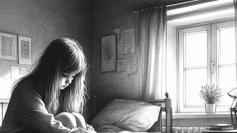 Die Tochter, die ihre Angst alleine trug