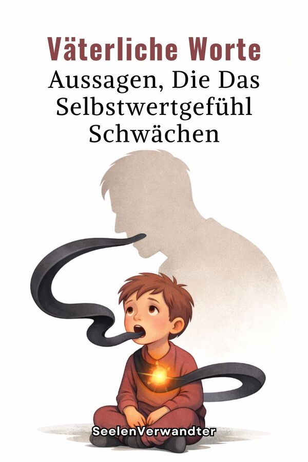 Väterliche Worte Aussagen, Die Das Selbstwertgefühl Schwächen(1)