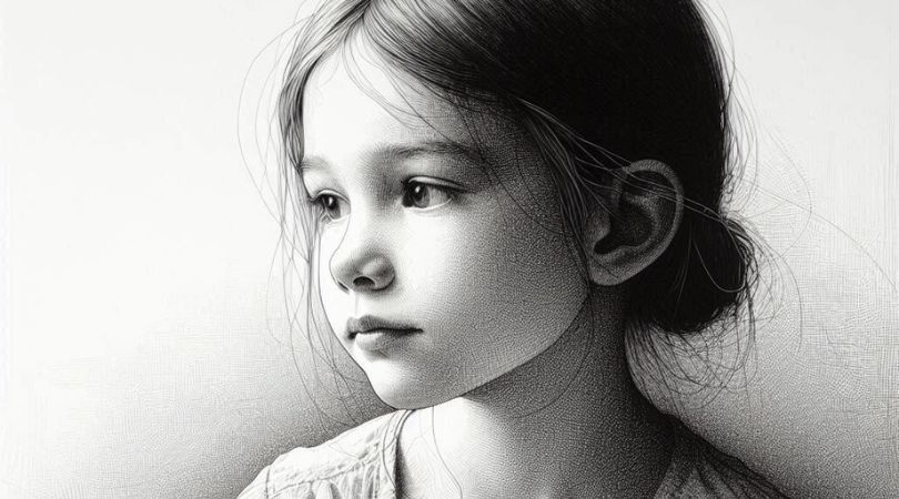 Die stille Tochter, verborgen im Familienleben