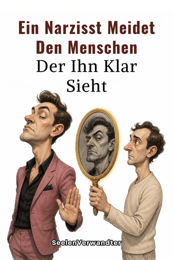 Ein Narzisst Meidet Den Menschen, Der Ihn Klar Sieht(1)