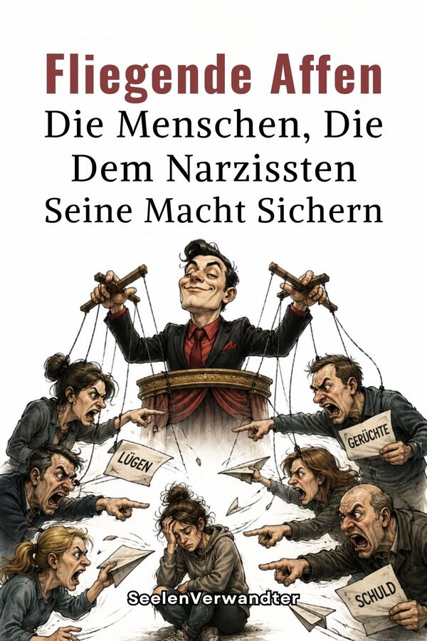 Fliegende Affen Die Menschen, Die Dem Narzissten Seine Macht Sichern(1)