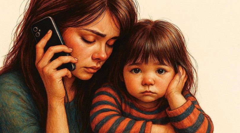 Alleinerziehende Mutter – Liebe geben trotz Erschöpfung
