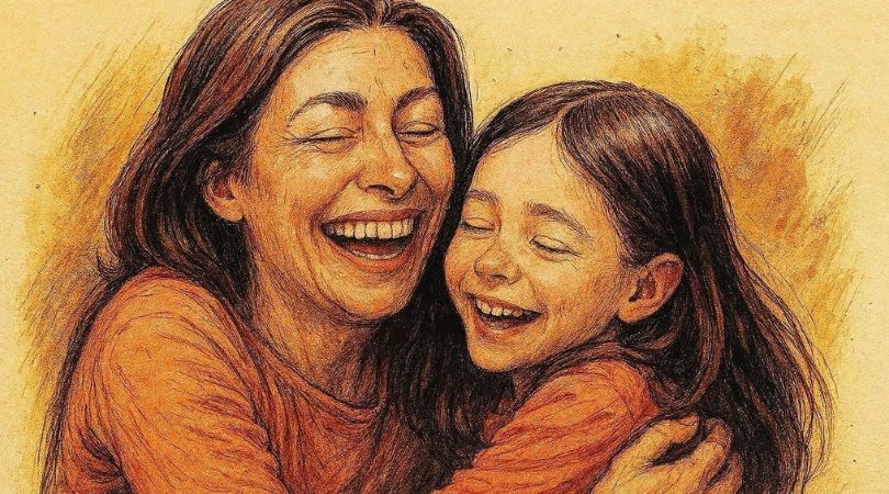 Starke Mutter-Tochter-Bindung Förderung von Unabhängigkeit