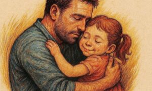 Väter, die Nähe und Schutz schenken Väter, die Nähe und Schutz schenken