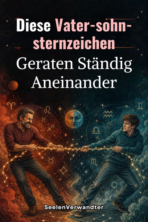 Diese Vater-sohn-sternzeichen Geraten Ständig Aneinander(1)