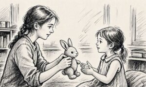 Große Schwester als Beobachterin: Wenn sie alles sieht, aber schweigt Große Schwester als Beobachterin Wenn sie alles sieht, aber schweigt
