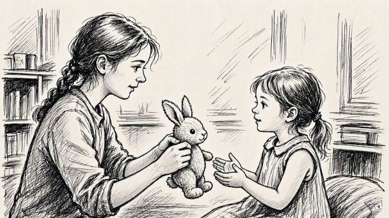 Große Schwester als Beobachterin Wenn sie alles sieht, aber schweigt