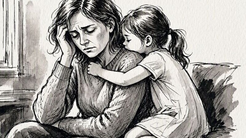 Die Tochter, die ihre Mutter tröstete, statt getröstet zu werden