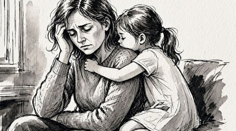 Die Tochter, die ihre Mutter tröstete, statt getröstet zu werden