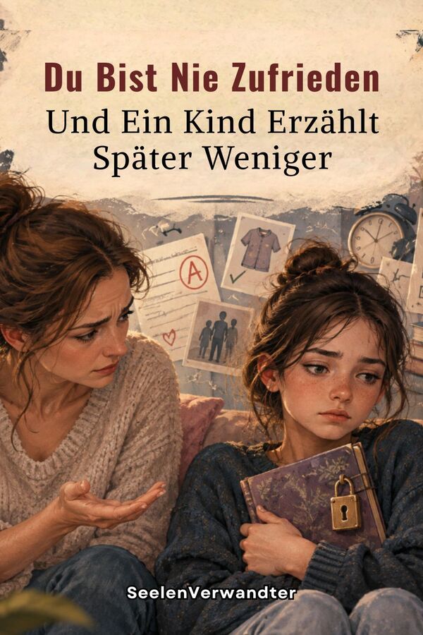 Du Bist Nie Zufrieden – Und Ein Kind Erzählt Später Weniger(1)