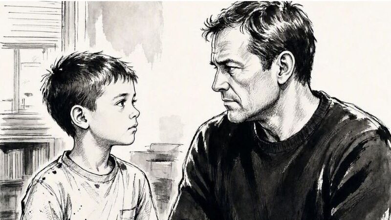 Ein Sohn beobachtet zuerst seinen Vater – dann entscheidet er, was er erzählt