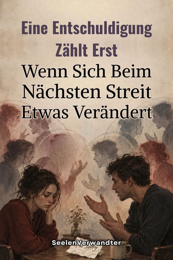Eine Entschuldigung Zählt Erst, Wenn Sich Beim Nächsten Streit Etwas Verändert(1)